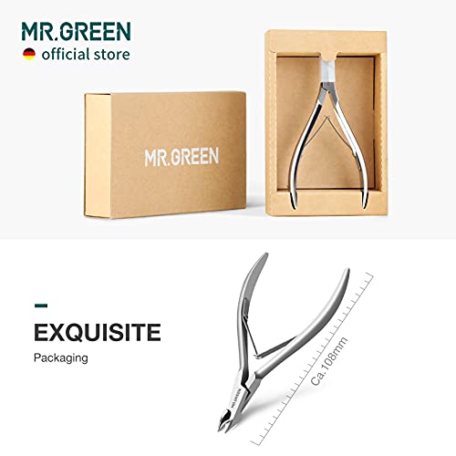 MR.GREEN Cuticle Nippers Nail Manicure Scissors Cuticle Clippers Trimmer Dead...