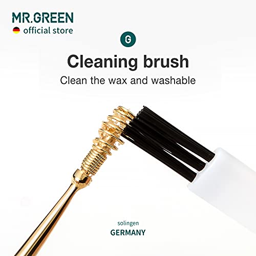 MR.GREEN Ear Wax Removal 360° Spiral Massage Ear Pick Ear Canal Cleaner Stain...