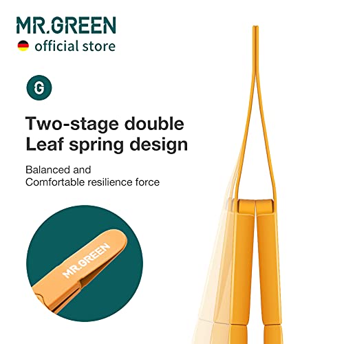 MR.GREEN Eyebrows Tweezers Colorful Beauty Fine Hairs Puller Makeup Tools Sta...