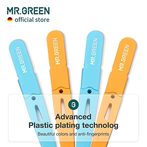 MR.GREEN Eyebrows Tweezers Colorful Beauty Fine Hairs Puller Makeup Tools Sta...