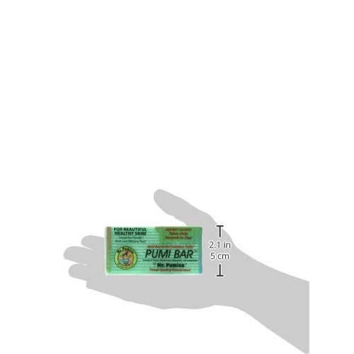 Mr. Pumice Callus Remover Pumi Bar: Pedicure Stone & Foot Scrubber - Medium G...