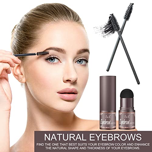 Eyebrow Stamp Stencil Kit, One Step Brow Stamp Shaping Kit, Waterproof Brow S...