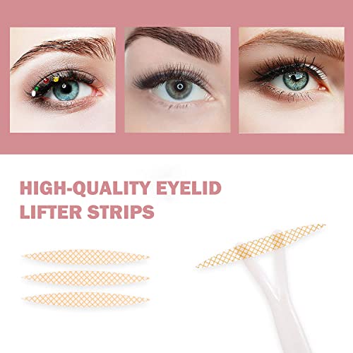 Eyelid Tape, Eyelid Lifter Strips, Ultra Invisible Double Eyelid Sided Sticky...