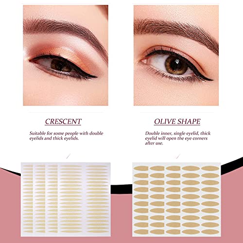 Eyelid Tape, Eyelid Lifter Strips, Ultra Invisible Double Eyelid Sided Sticky...