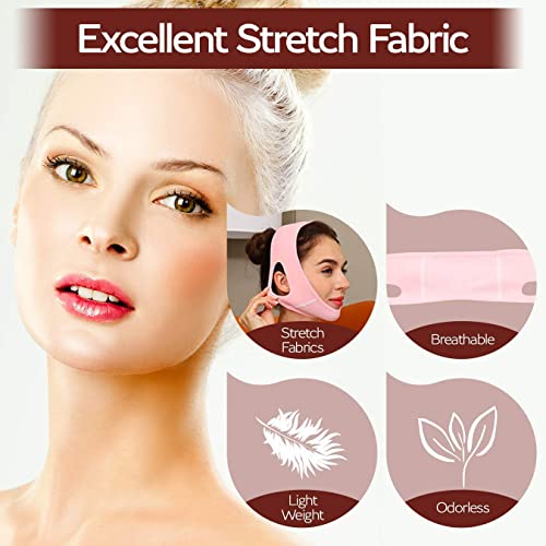 ParaFaciem Reusable V Line Mask Facial Slimming Strap Double Chin Reducer Chi...