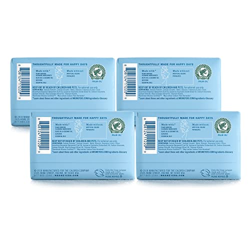 Mrs. Meyer's Clean Day Bar Soap, Use as Body Wash or Hand Soap, Cruelty Free ...