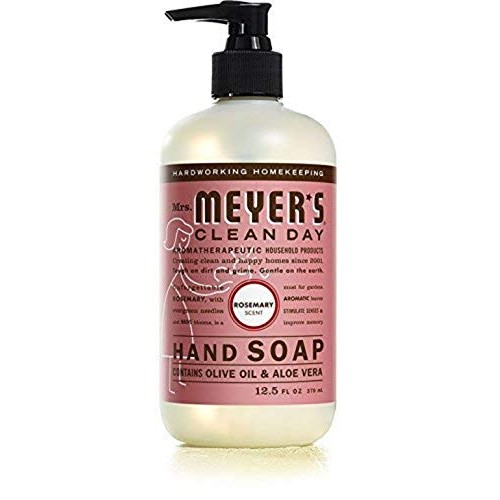 MRS. MEYER'S CLEAN DAY Liquid Hand Soap 12.5 OZ Scents Variety Pack 6 ( Rosem...
