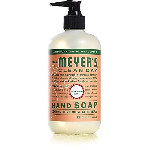 MRS. MEYER'S CLEAN DAY Liquid Hand Soap 12.5 OZ Scents Variety Pack 6 ( Rosem...