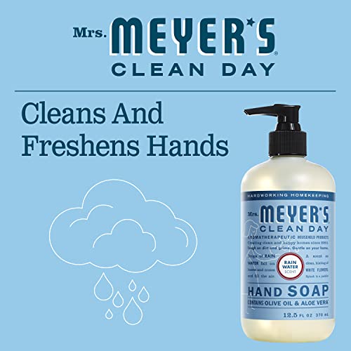 Mrs. Meyer's Clean Day Liquid Hand Soap, Cruelty Free and Biodegradable Hand ...