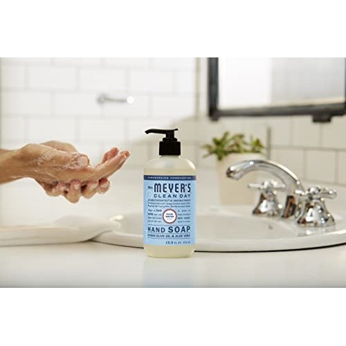Mrs. Meyer's Clean Day Liquid Hand Soap, Cruelty Free and Biodegradable Hand ...
