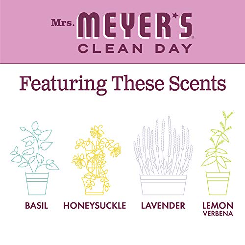 Mrs. Meyer's Clean Day Liquid Hand Soap, Cruelty Free and Biodegradable Hand ...