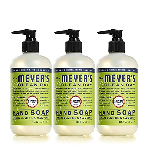 Mrs. Meyer's Clean Day Liquid Hand Soap, Cruelty Free and Biodegradable Hand ...