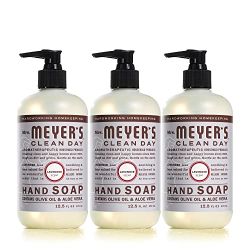 Mrs. Meyer's Clean Day Liquid Hand Soap, Cruelty Free and Biodegradable Hand ...