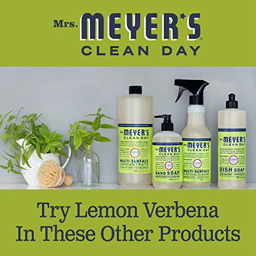 MRS. MEYER'S CLEAN DAY Liquid Hand Soap Refill, 33 Fl Oz, Lemon Verbena Scent...