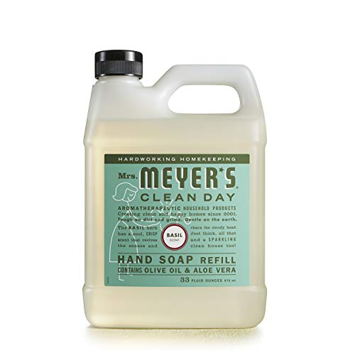 Mrs. Meyer's Clean Day Liquid Hand Soap Refill, Cruelty Free and Biodegradabl...