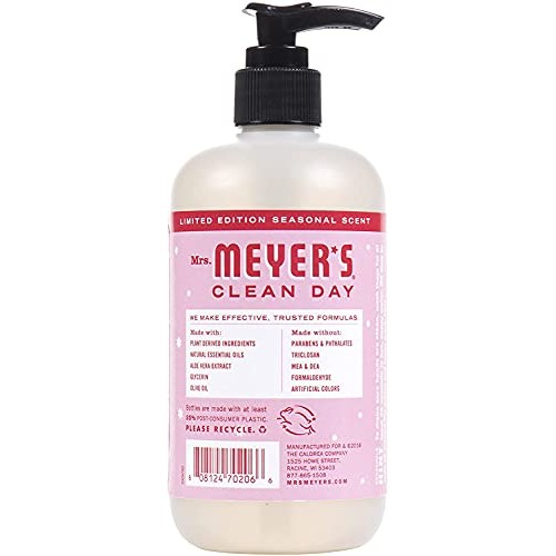 Mrs. Meyer's Liquid Hand Soap, Peppermint, 12.5 oz (Pack - 3)