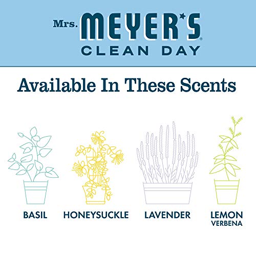 Mrs. Meyer's Moisturizing Body Wash for Women and Men, Cruelty Free and Biode...