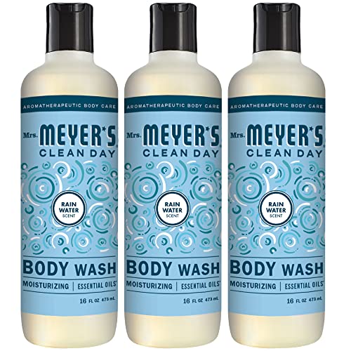 Mrs. Meyer's Moisturizing Body Wash for Women and Men, Cruelty Free and Biode...