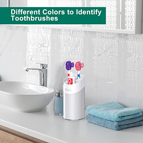 Mspan Toothbrush Head Cover Cap: Tooth Brush Protector Clip Compatible with O...