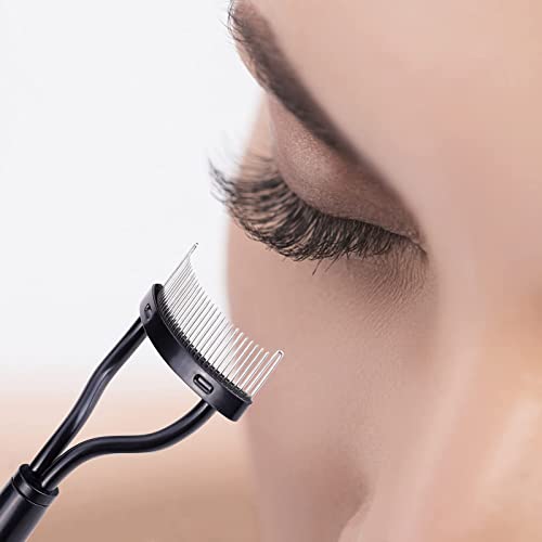 Eyelash Comb Eyebrow Brush MSQ Eyelash Separator Mascara Applicator Eyelash D...