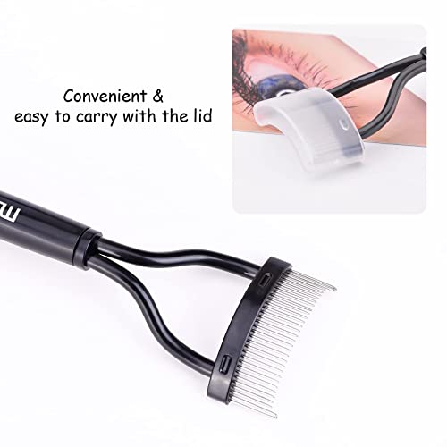 Eyelash Comb Eyebrow Brush MSQ Eyelash Separator Mascara Applicator Eyelash D...