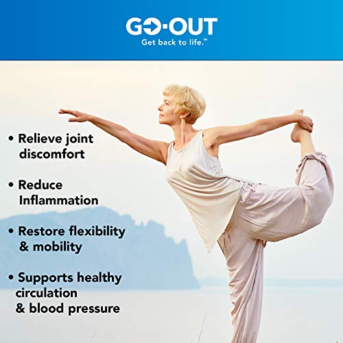 Uric Acid Support Supplement – Go-Out Tart Cherry Extract Capsules for SUSTAI...