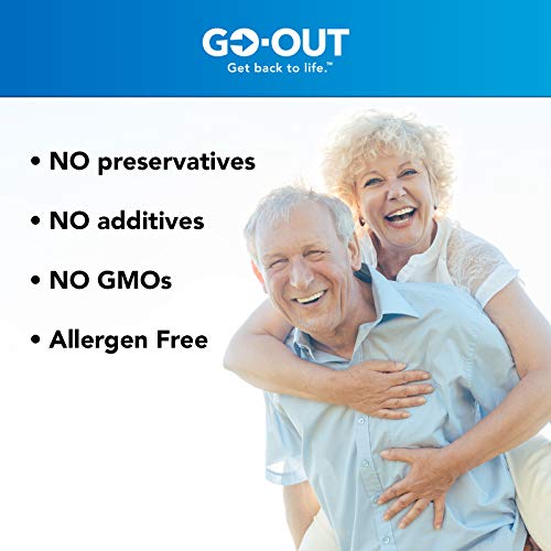 Uric Acid Support Supplement – Go-Out Tart Cherry Extract Capsules for SUSTAI...