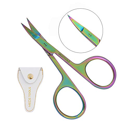 Professional Nail Scissors Curved, Stainless Steel, Trimming Scissors, Cuticl...