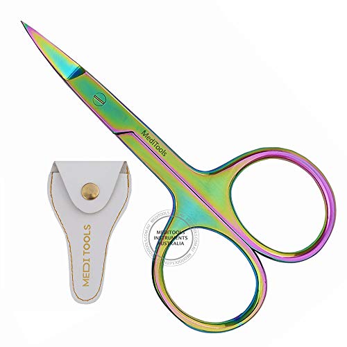 Professional Nail Scissors Curved, Stainless Steel, Trimming Scissors, Cuticl...