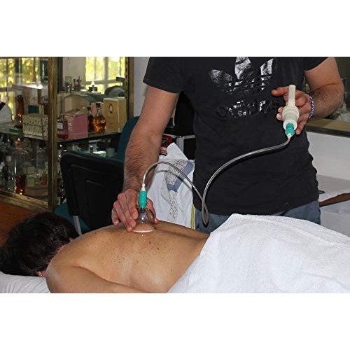 Cupping Set Professional Chinese Acupoint Cupping Therapy Sets, Suction Hijam...