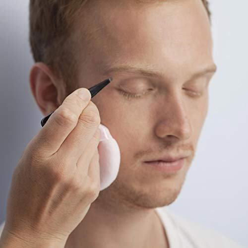 12 Pieces Eyebrow Tweezers Stainless Steel Slant Tip Tweezers Facial Hair Eye...