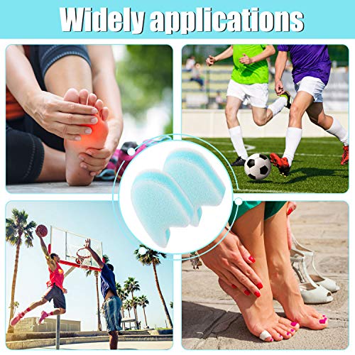 16 Pieces Foam Toe Spacers 3 Layer Toe Separators Toe Stretcher Divider for A...