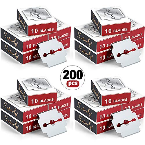 200 Pieces Callus Shaver Replacement Blades Corn Plane Blades Stainless Steel...