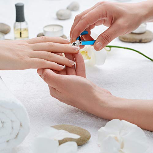 3 Packs Cuticle Cutter Cuticle Nippers Pointed Blade Cuticle Trimmer Stainles...