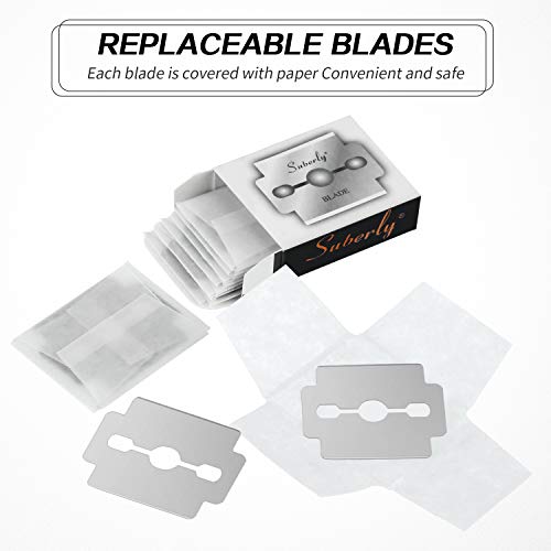 50 Pieces Callus Shaver Blades Corn Plane Blades Replacement Blades for Foot ...