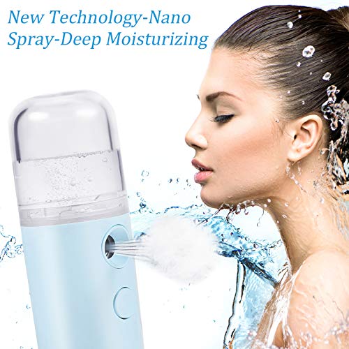 8 Pieces Nano Sprayer Nano Facial Mister Portable Mini Face Mist Handy Spraye...
