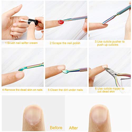Acrylic Nail Clipper False Nail Tips Clipper Cuticle Trimmer Nipper with Cuti...