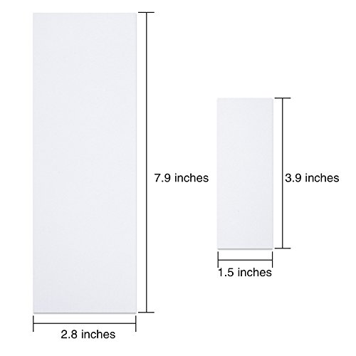 Mudder 200 Pieces Wax Strips Hair Removal Waxing Strips Facial Body Epilating...