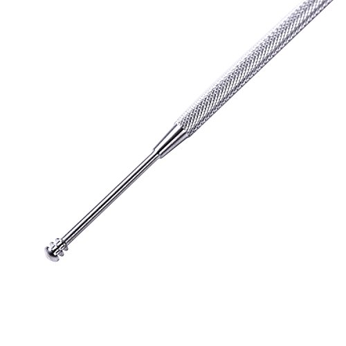 Mudder 304 Stainless Steel Ear Pick Ear Cleaner with Storage Box (Silver)
