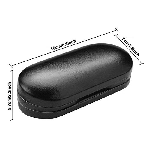 Muf 2 in 1 Double Sided Portable Contact Lens Case and Glasses Case,Dual Use ...