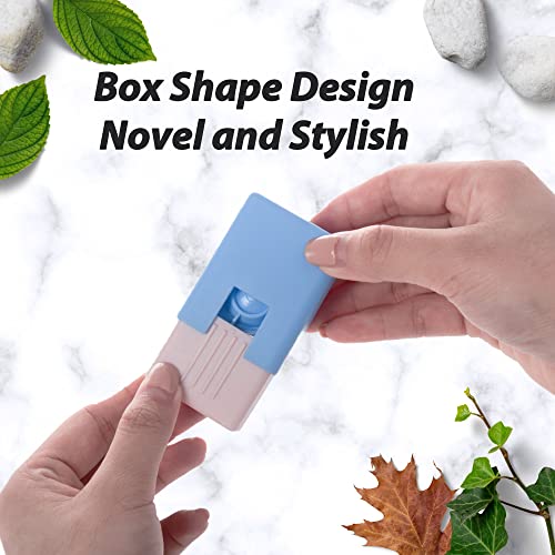 Muf Cute Contact Lens Case,Contact Lenses Box Kit with Tweezer,Lens Remover a...