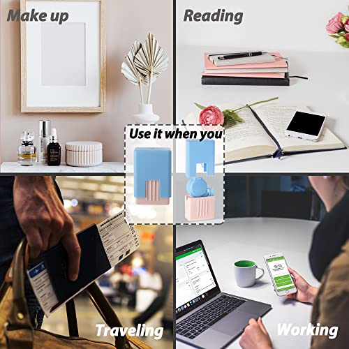 Muf Cute Contact Lens Case,Contact Lenses Box Kit with Tweezer,Lens Remover a...