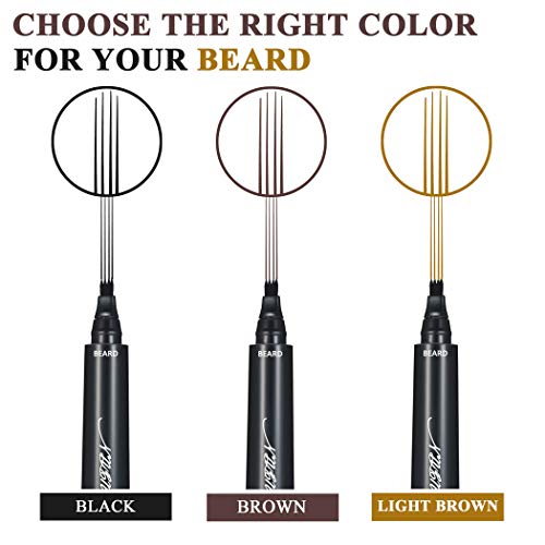 Beard Pencil Filler for Men - Sweat Proof, Water Resistance, Long Lasting & N...