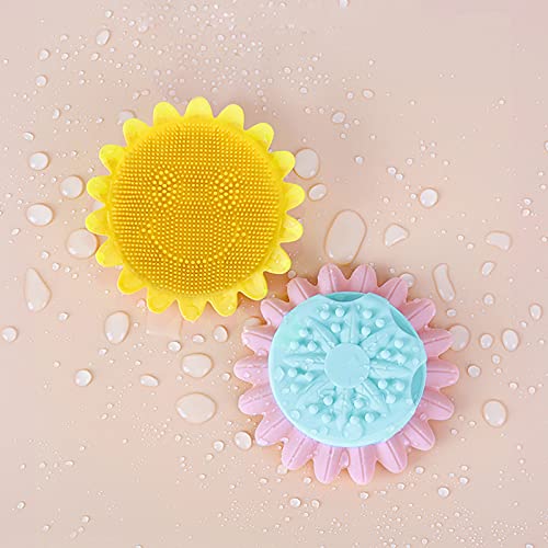 2 Pack Scalp Massager Shampoo Brush, Soft Silicone Baby Hair Brush Scalp Scru...