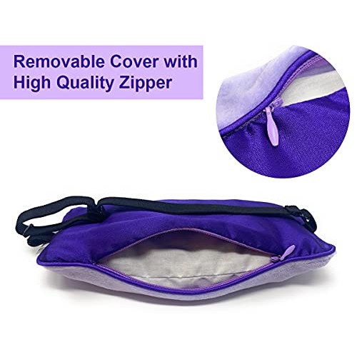 Mumu Wraps Weighted Eye Mask for Sleeping - Lavender Eye Pillow for Yoga, Med...
