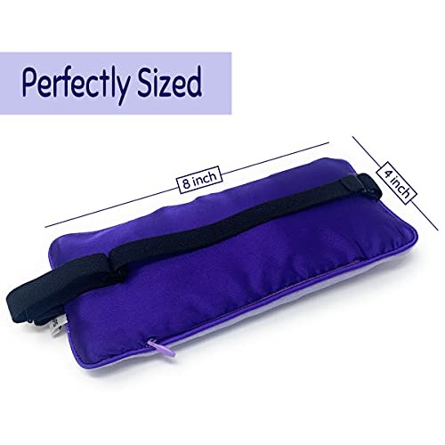 Mumu Wraps Weighted Eye Mask for Sleeping - Lavender Eye Pillow for Yoga, Med...