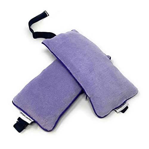 Mumu Wraps Weighted Eye Mask for Sleeping - Lavender Eye Pillow for Yoga, Med...