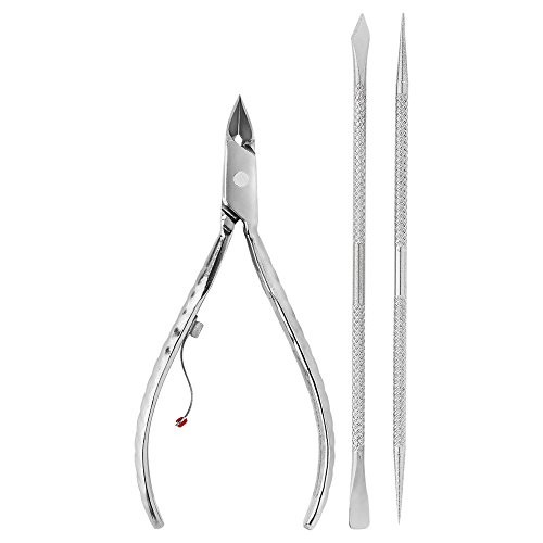 Mundial 778 - EP Professional Cuticle Nipper and Cuticle Pusher and Stick