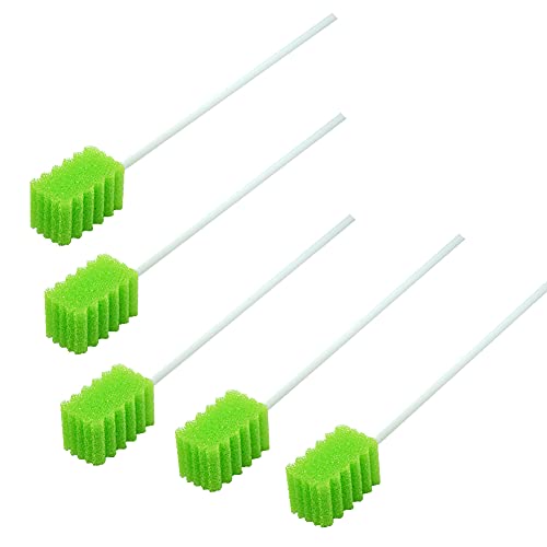 MUNKCARE Treated Oral Swabs with Dentifrice- Flavored Dental Swabs Individual...