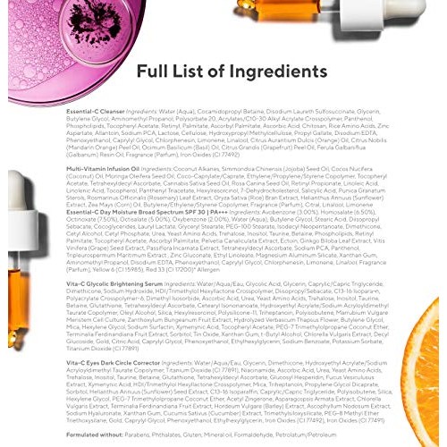 Murad 30 Day Vitamin C Rapid Brightening Kit ($90 Value) with Travel Sizes of...